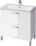 Изображение товара Тумба под раковину напольная Cersanit MELAR 80 для COMO 80 белый с ножками для мебели унив.