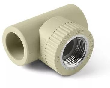 Тройник комбинированный (вн.рез.) 25-1/2 Grise PP-R