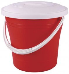 Ведро 10л с крышкой--- М374
