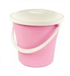 Ведро 10л с крышкой--- М374